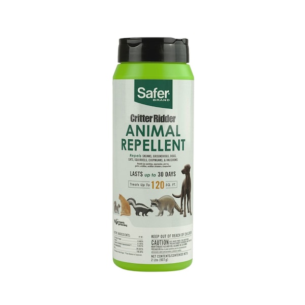 Safer Brand Critter Ridder Animal Repellent Granules For Most Animal Types 2 lb 5926 - main